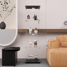 GDJAASJI Glass Display Cabinet