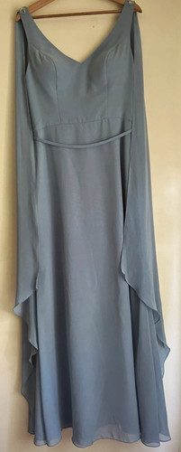 True bride desert blue - desert, chiffon
