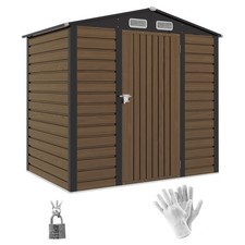 Garden metal shed - garden, vents