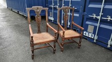 Vintage Antique Wooden Oversized Oak Carver Chair