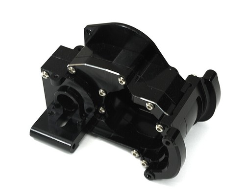 Black billet machined gearbox - billet,