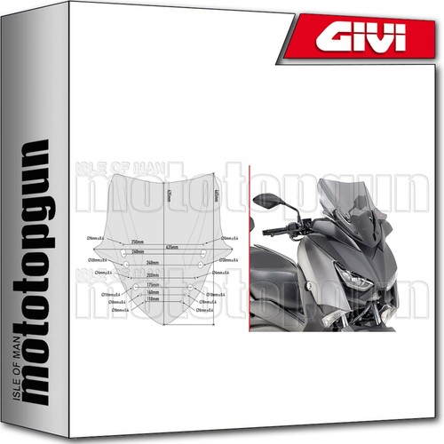 Givi wind screen - givi, wind-screen