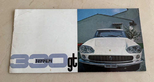 Ferrari 330 brochure - gt,