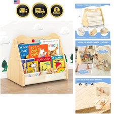 Kids Book Shelf Double-Sided
