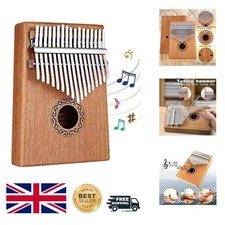 17-Key Thumb Piano Kalimba - Beautiful Sound & Easy Play, Ideal for Relaxation