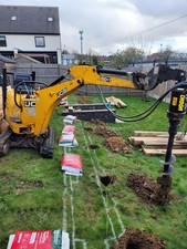 Mini Digger and Driver Hire