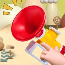 Plastic horn toy - plastic,