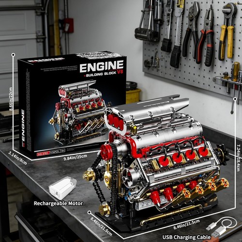 Engine model kit - engine, runs