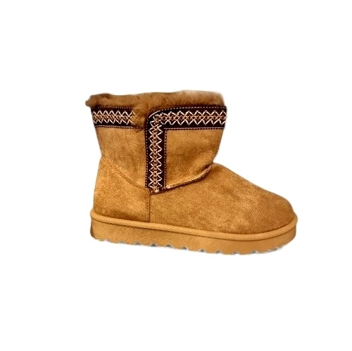 Ladies faux fur lined ankle - fur,