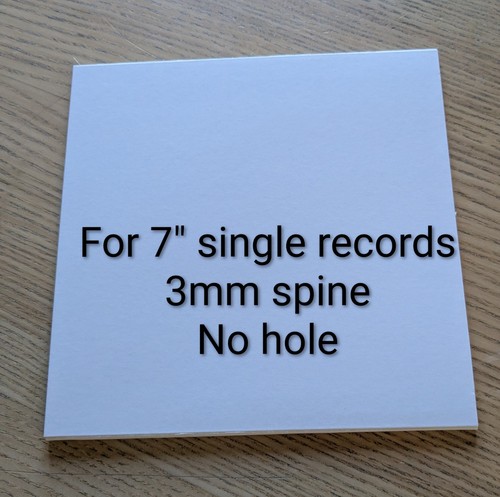 White card sleeves 3mm - 2,