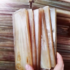 Natural Sheep Horns Bloody Horns White Knife Blanks Scales Handle Material DIY