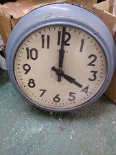 Genalex Antique Electric Factory/Public Building Wall Clock