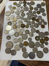 Bulk Lot 95 Vintage Foreign Coins