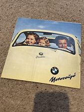 RARE Original BMW Isetta 1955 - 1962 Brochure - Not A Copy !