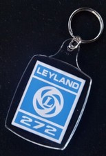 British Leyland 272 Tractor Badge Keyring.    High Quality Acrylic.