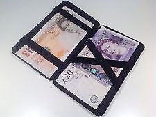 BLACK FAUX LEATHER MAGIC