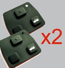 Remote Key Fob 2 / 3 Button Rubber Key Pad For Toyota Yaris Corolla RAV4 Hiace 3