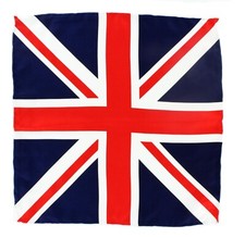 Union Jack Silk Handkerchief