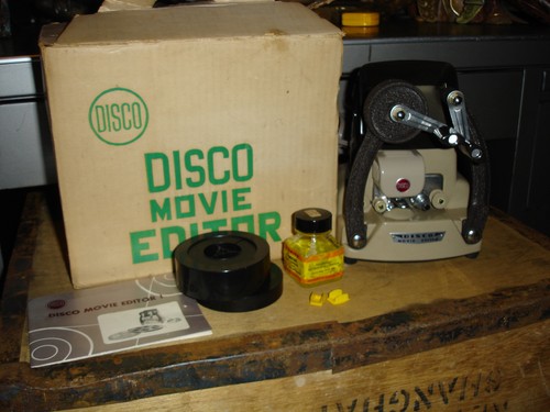 Vintage disco movie editor - vintage,