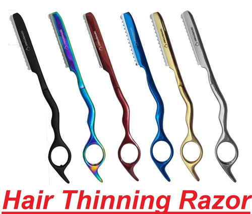 Hair thinning razor feather - hair,