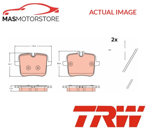 Brake pads set braking pad - brake,