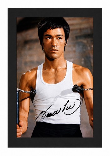 Bruce lee signed autograph - lee,