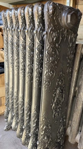 Antique ornate radiators - antique,