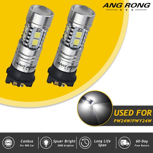 2pcs white pwy24w - pw24w, 10