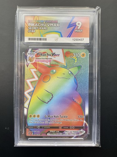 Pikachu vmax 188 185 rainbow - pikachu,