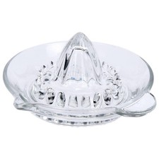 Classic Glass Lemon Lime Juicer Squeezer Manual Hand Press for Citrus Grapefruit