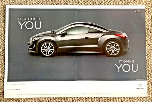 Peugeot rcz coupe frameable - -,