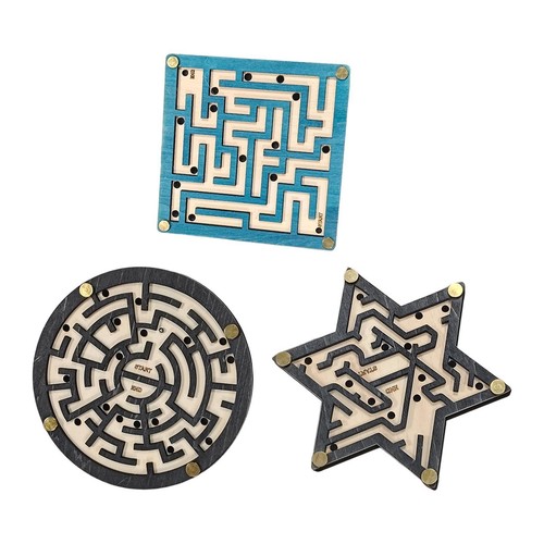 Wooden maze game - game, puzzle