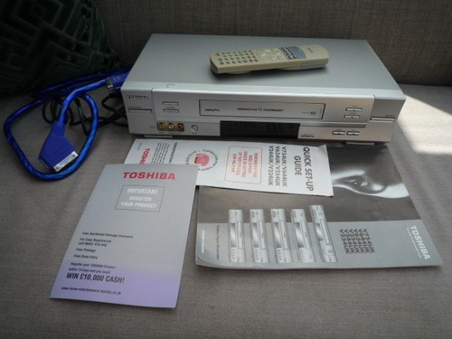 Vintage toshiba vhs video - vintage,
