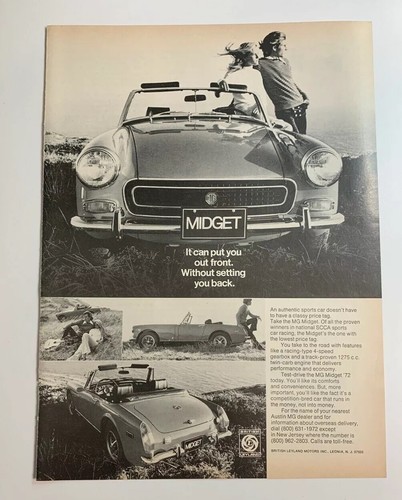 1972 mgb - 1972, midget
