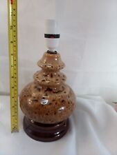 Vintage Table  Lamp  Ceramic 1970s  REQUIRES RE-WIRING by  Qualified Electrician