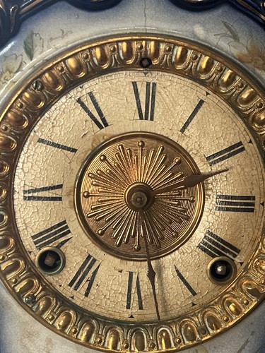 Ansonia clock stay box - clock,