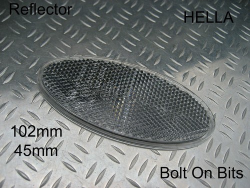Hella white oval - hella, front