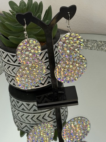 Handmade crystal rhinestone - crystal, ab