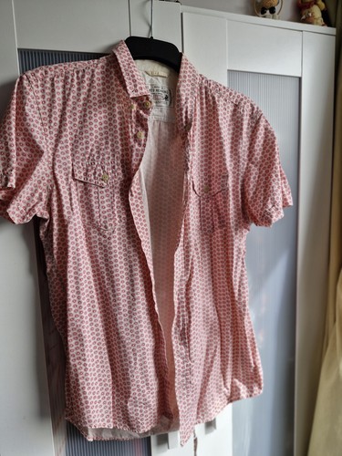 Red herring mens short sleeve - red,
