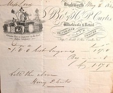 Attractive billhead tea dealer