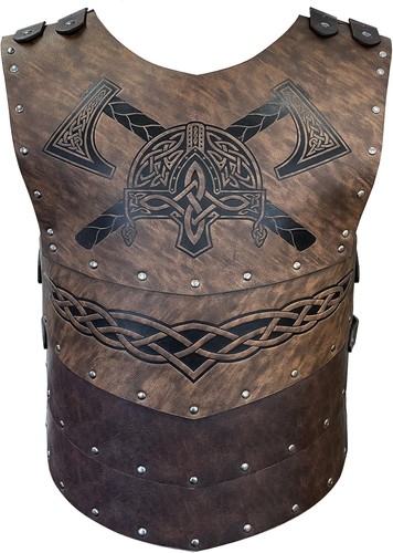 Viking faux leather embossed - leather,