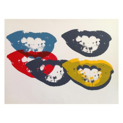 Andy warhol love your kiss - andy, "i
