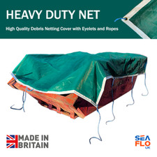 High Quality Skip Net – Heavy Duty 200gsm & 250gsm Mesh Debris Netting Cover