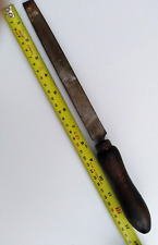 Vintage KING Flat File with Wooden Handle - 35cm Long - Woodwork Tool