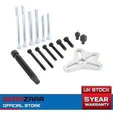 Flywheel Balancer UK Heavy Duty 46pc Kit Crankshaft Gear Pulley Puller GEARZAAR