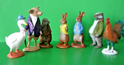 Peter rabbit figures cake - peter,