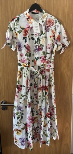 Zara floral printed belted - floral,