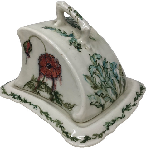 Large vintage victorian cheese - victorian,