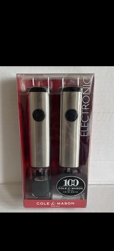 Salt pepper mills electronic - pepper,