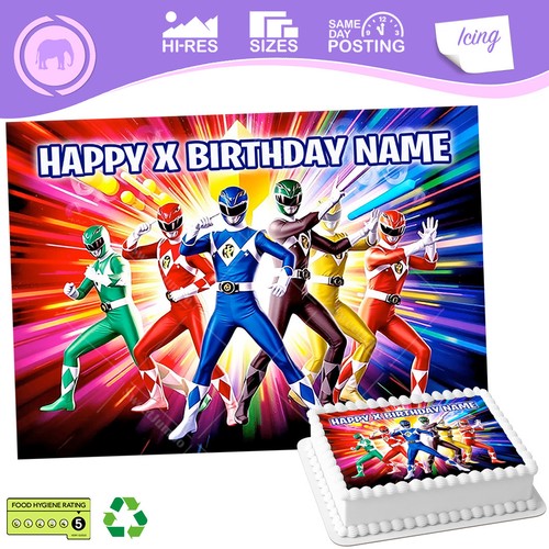 Power rangers cake - power,